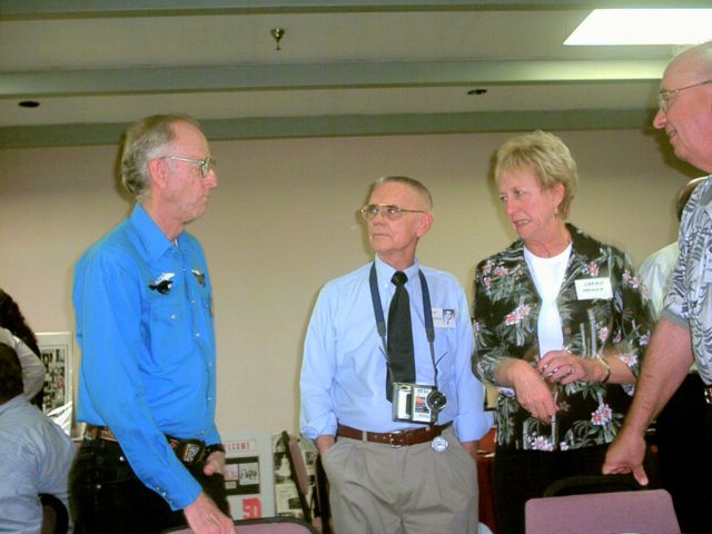 Jim Mann, Dave Lawrence, Carole & Bob Nowak