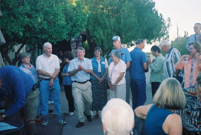 Charlene Lacy and spouse, Alan & Jane Jumphrey, George Cookie & Linda, Larry and Barbara Brosh, Duane Brockman, Suzanne Clark & David Lawrence