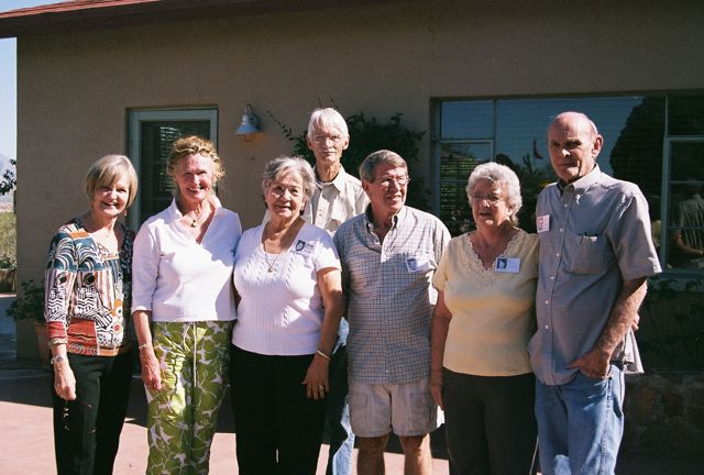 The Committee (Fran, Diane,Clara, Lowell, Alan, Gert & Jerry - Randi missing)