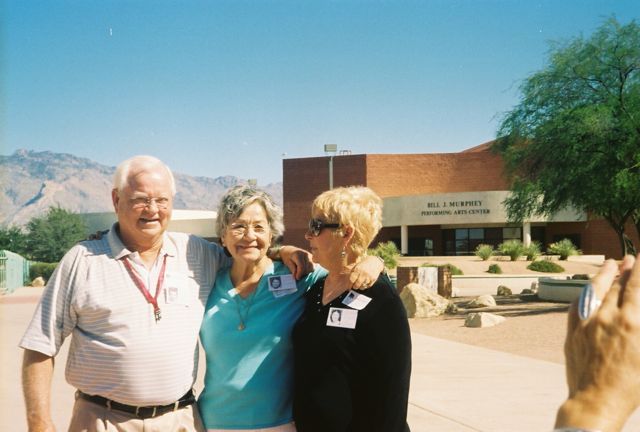 Ron Johnson, Clara Gastelum and Jan Miller