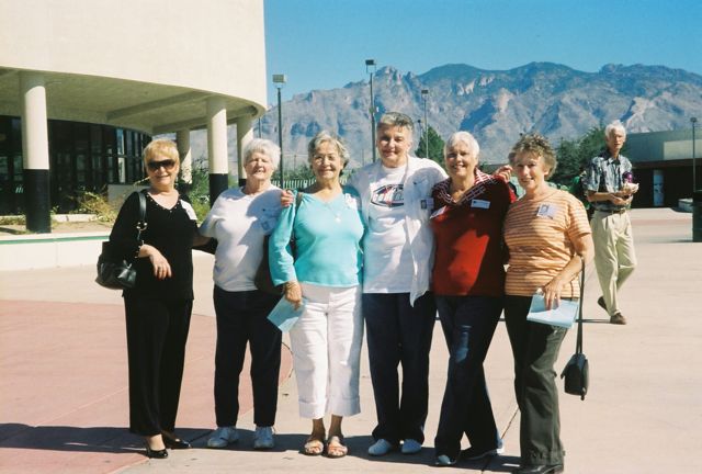 Jan Miller, Norma Thurston, Clara Gastelum, Janice Bish, Alice Westoreland & Peggy Rutledge