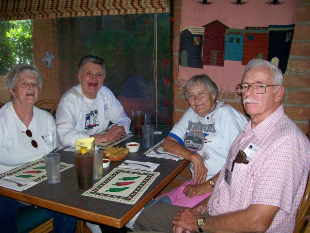 Norma Thurston, Janice Bish, George Cookie & Wife